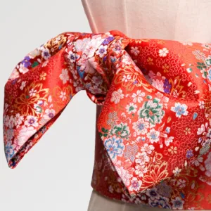 Ceinture Obi Rouge 'shôchikubai'