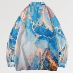 Chemise Tie And Dye Homme 'moriya'