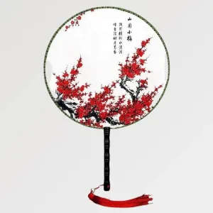 Éventail Japonais Rouge 'nagoya'