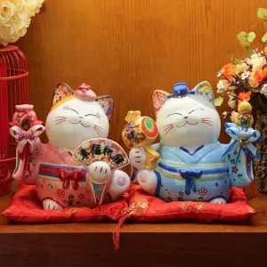 Maneki Neko Tirelire 'pour Femme'