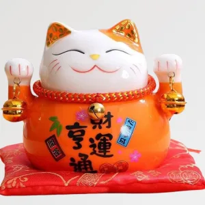 Maneki Neko 'orange Oito'