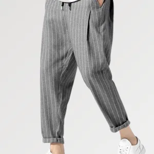 Pantalon Rayé Homme 'stainah'