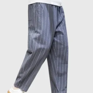 Pantalon Rayure Homme 'straightin'