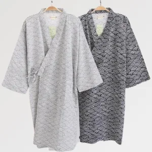 Pyjama Japon Homme 'cloud Gray'