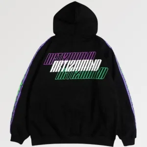 Sweat À Capuche Écriture Japonaise 'glitch'