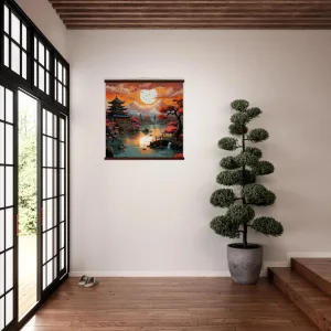 Tableau Paysage Japonais 'tsuruga'