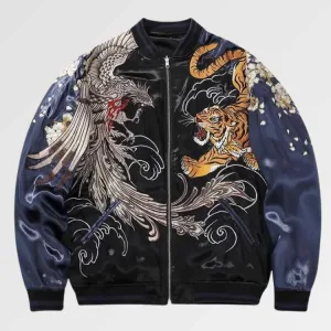 Veste Broderie Japonaise 'yokosuka'