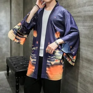 Veste Haori Homme 'matsuri'