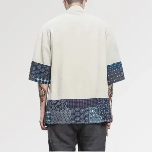 Veste Kimono Japonais Homme 'mitsuo'