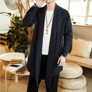 Veste Longue Style Kimono 'ryuu'