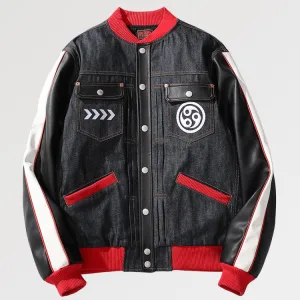 Veste Sukajan Homme 'denim Konaya'