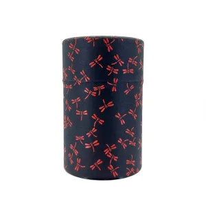 Boîte À Thé Vrac Libellule Noir