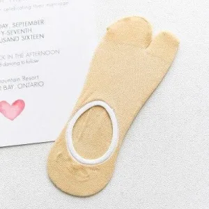 Chaussettes Japonaises Tabi Invisibles