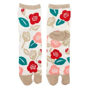 Chaussettes Japonaises Tsubaki