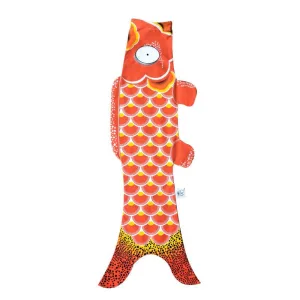 Koinobori Traditionnel Orange S