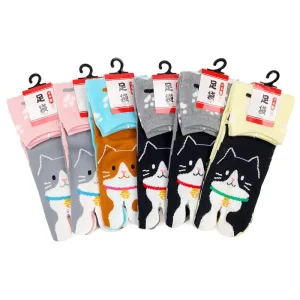 Lot Chaussettes Tabi Neko 6 Paires