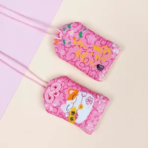Omamori Kawaii Rose Maneki Neko