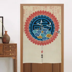 Rideau Motif Japonais