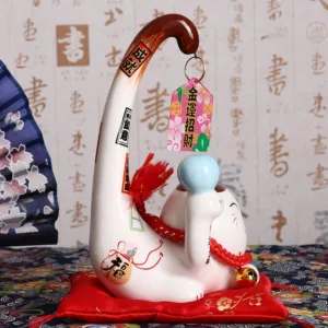 Porte Bonheur Japonais Maneki Neko
