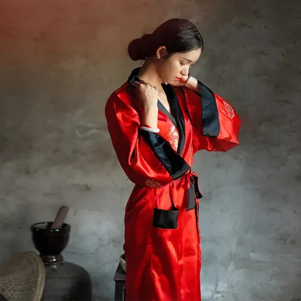 robe de chambre luxe japonaise
