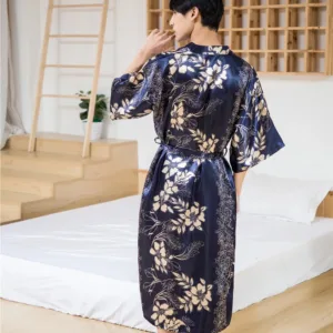 Kimono Satin Homme