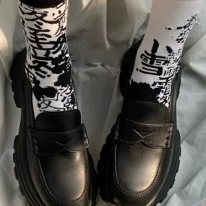 Chaussettes Japonaises Kanji