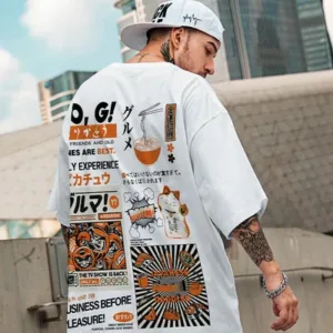 Tshirt Oversize Japonais