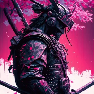 Tableau Samouraï Japonais