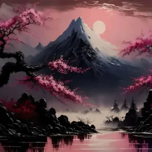 Tableau Japonais Sakura