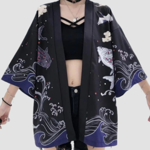 Veste Forme Kimono Femme