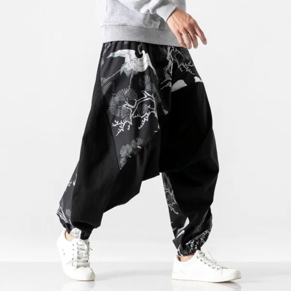 Tamashii pantalon harem tendance