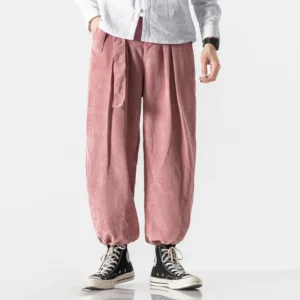 Yuunoyo - Pantalon En Velours Côtelé