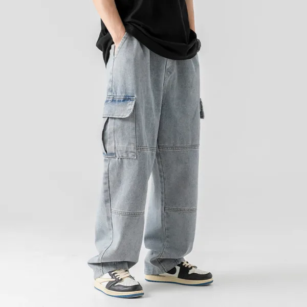 Yutaro - Denim Cargo