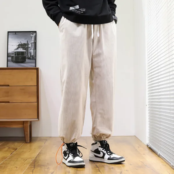 Rioto - Pantalon En Velours Côtelé