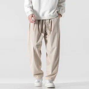 Yushiko - Pantalon En Velours Côtelé