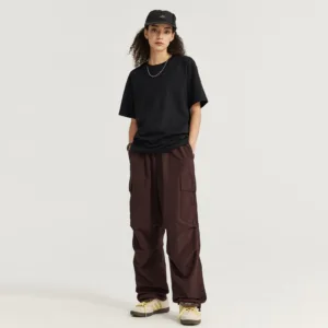 pantalon cargo élégant Tsumiko
