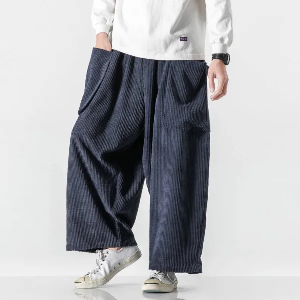 pantalon en velours côtelé pour homme