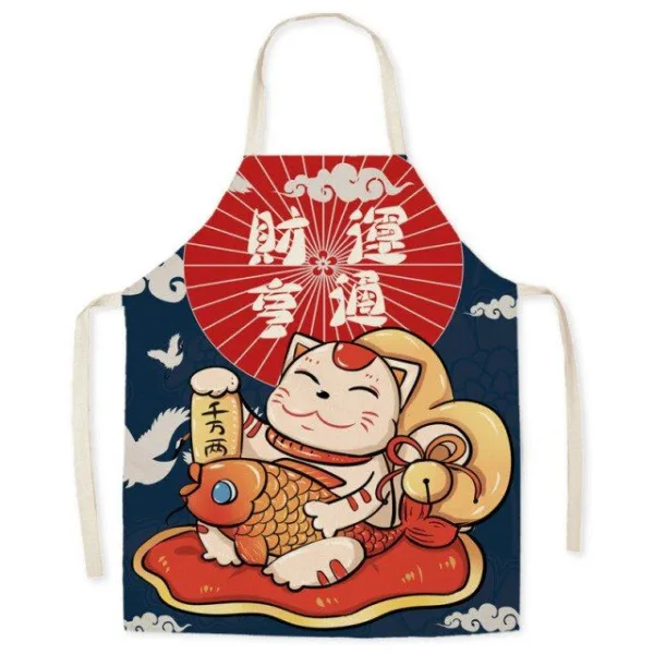apron Jizō multicolore