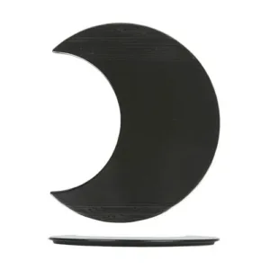 assiette en forme de lune Kaede