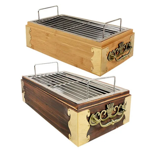barbecue Toshokan en rouge