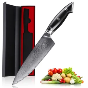 couteau Gyutoh Damascus Hiromi