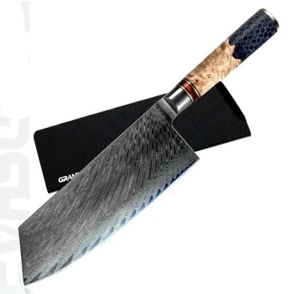 couteau nakiri damas itamae