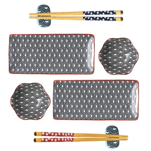 ensemble de vaisselle à sushi Chokai