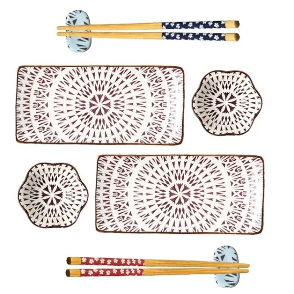 ensemble de vaisselle à sushi Sayumi