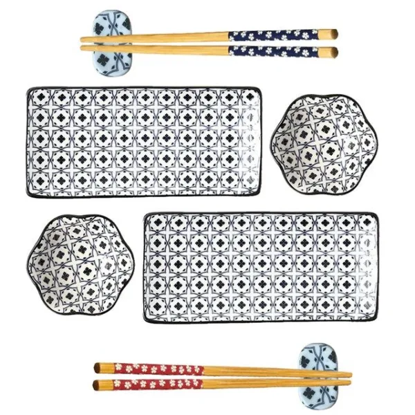 ensemble de vaisselle sushi Eboshi