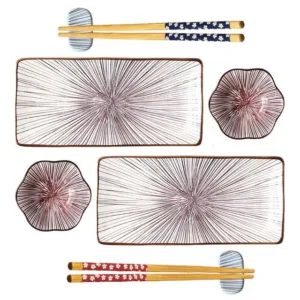 ensemble de vaisselle sushi Gina