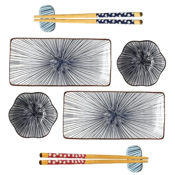 ensemble de vaisselle sushi Hakuun
