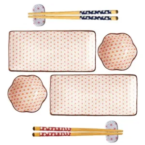 ensemble de vaisselle sushi Hanako
