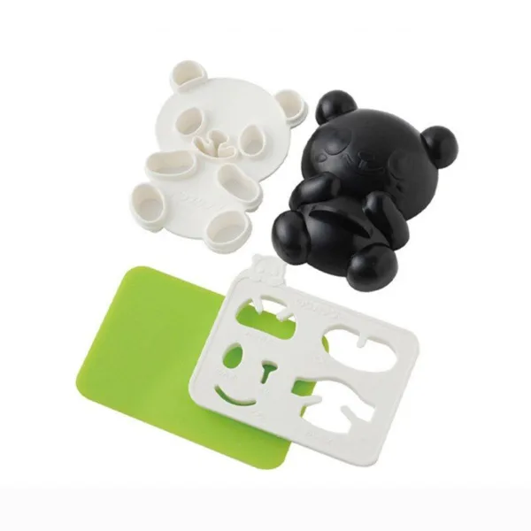 rice mold panda bear
